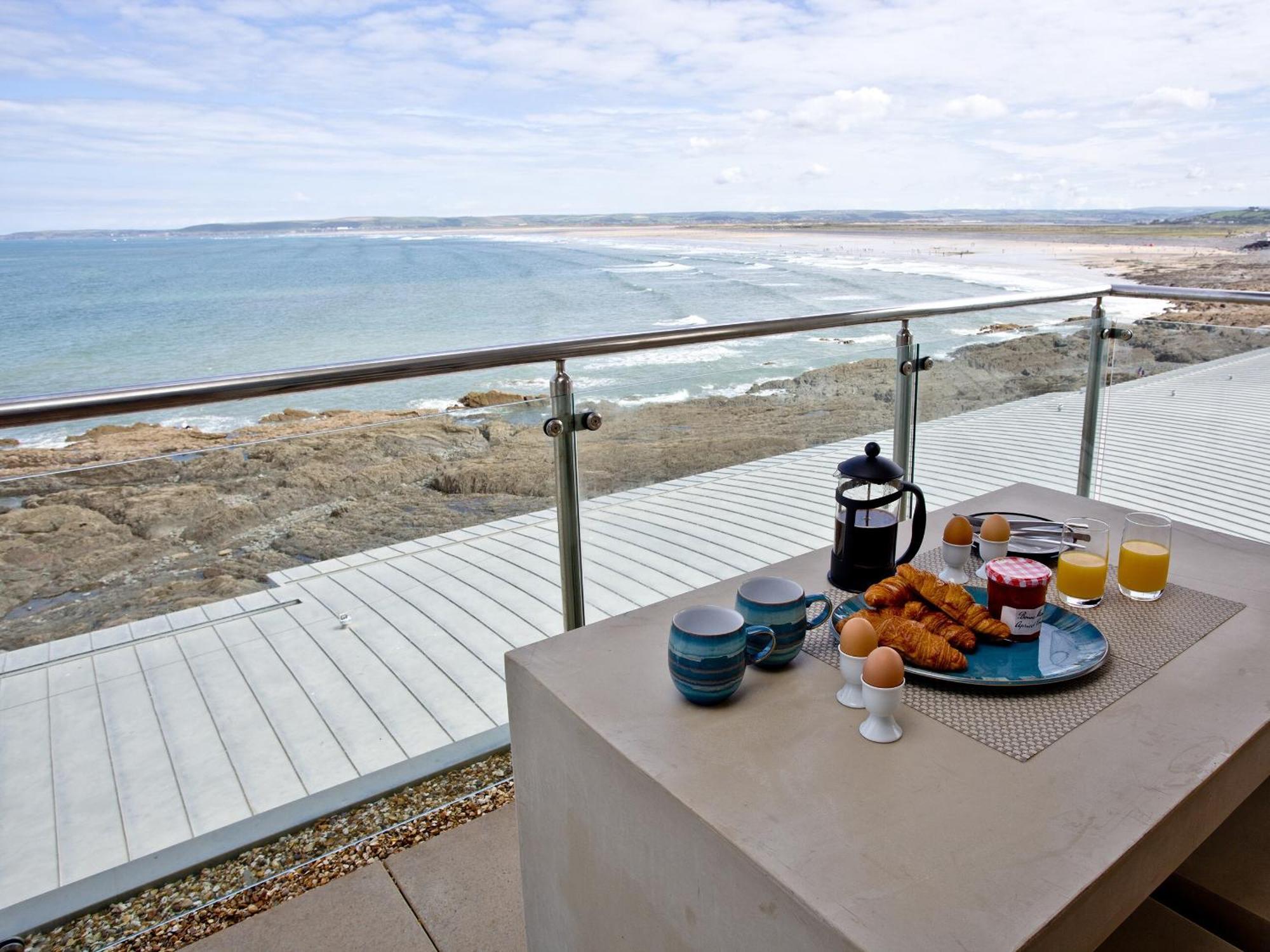 The Penthouse Bay View Leilighet Westward Ho!  Eksteriør bilde